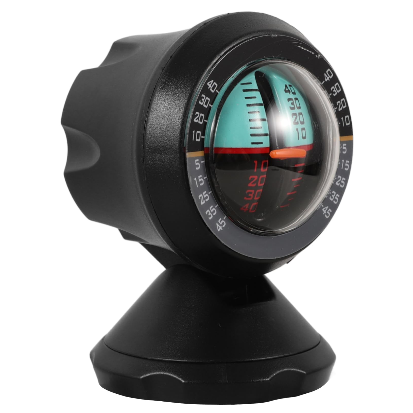 GOOHOCHY Car Dash Compass Outdoor Compass Ball Dashboard Ornament Abs Material Essential Navigation Tool