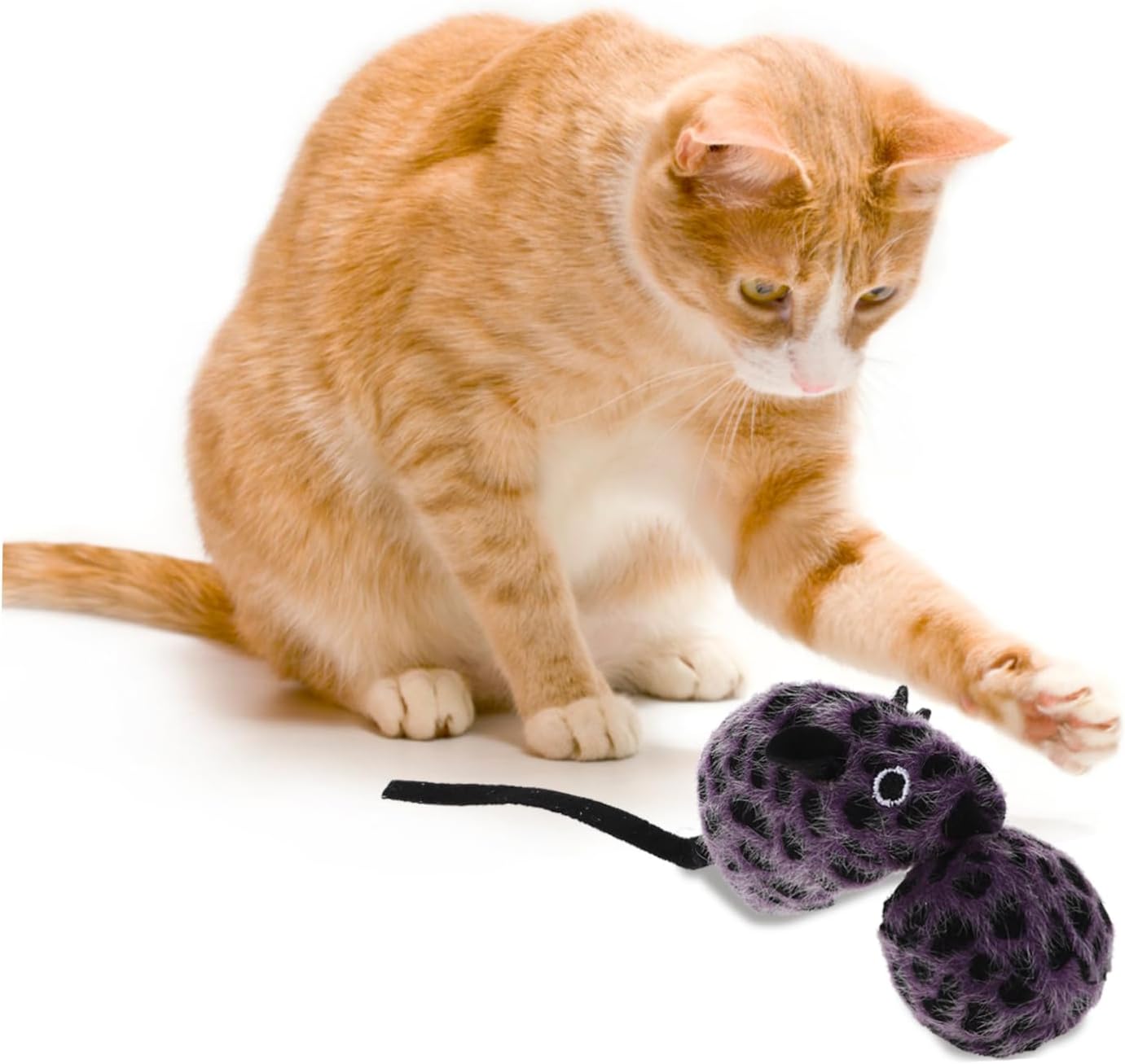 SUPVOX 1set Interactive Plush Mouse Toy for Cats Engaging Cat Teasing Toy for Indoor Play Soft and Safe Material Keeps Kittens Active and Happy for