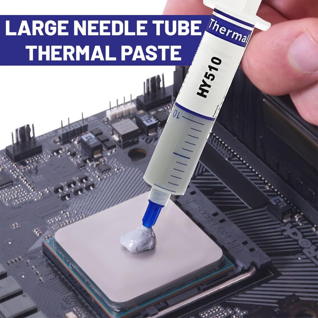 2 pcs HY-510(50g) Pasta Termica CPU Pasta termoconduttiva per PC CPU GPU Processore