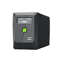 Green Cell PowerProof Gruppo di continuità UPS 850VA/480W con display LCD