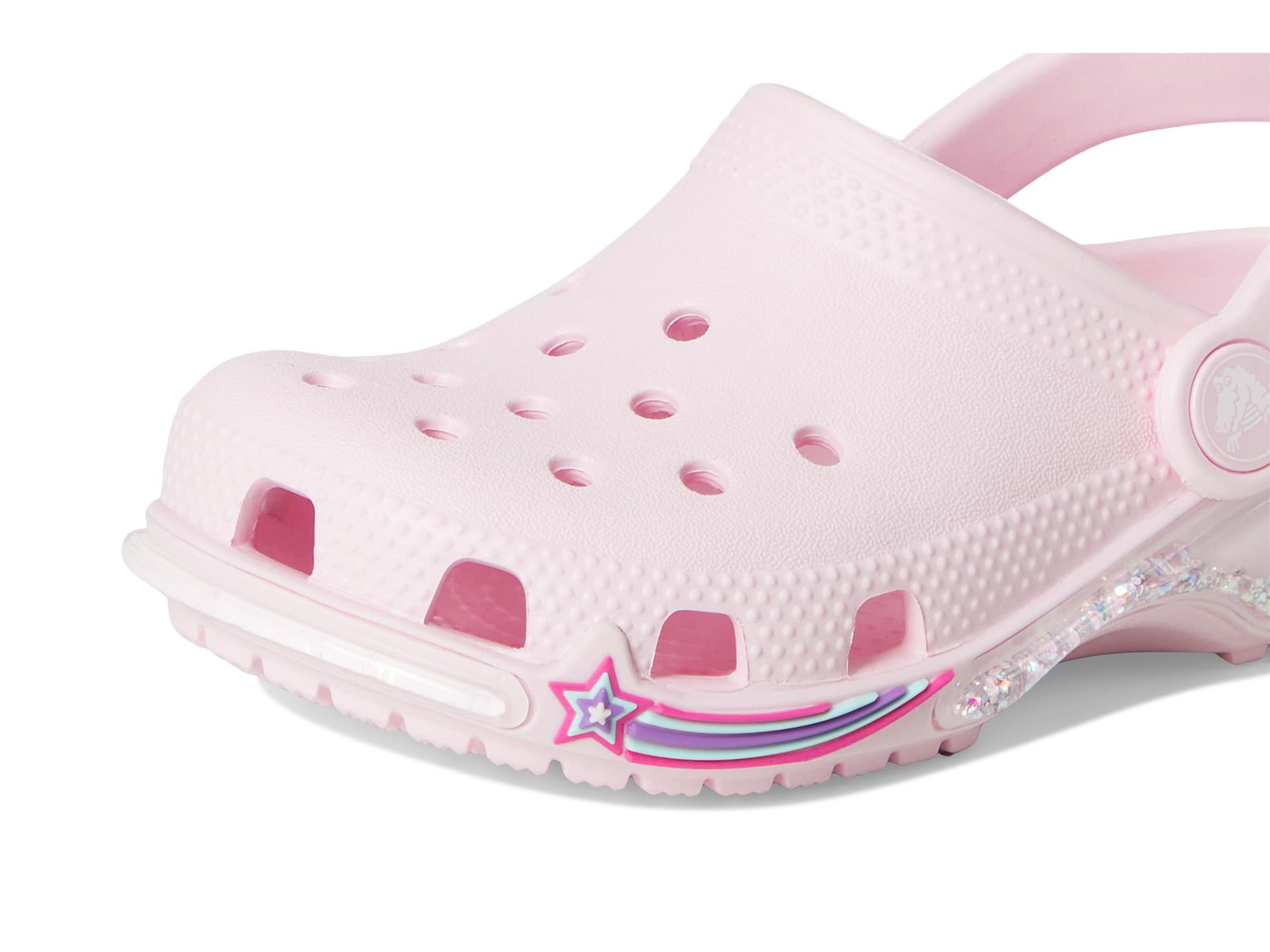 Crocs Classic Star Sparkle Shaker Clog T, Zuecos Unisex niños