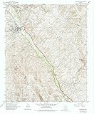 YellowMaps Wickenburg AZ topo map, 1:24000 Scale, 7.5 X 7.5 Minute, Historical, 1964, Updated 1984, 26.8 x 22 in - Polypropylene