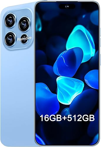 Miniatura 12 de Teléfono celular 16PROMA X 5G, teléfono celular desbloqueado 16 GB+512 GB/pantalla de 6.99 pulgadas/cámara de 68 MP+108 MP/batería de 7000 mAh súper