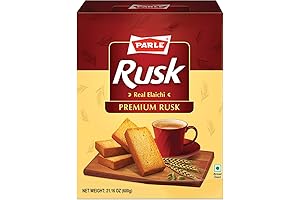 Cardamom Elaichi Rusk Crispy Snack (600 grams / 21.16 oz)