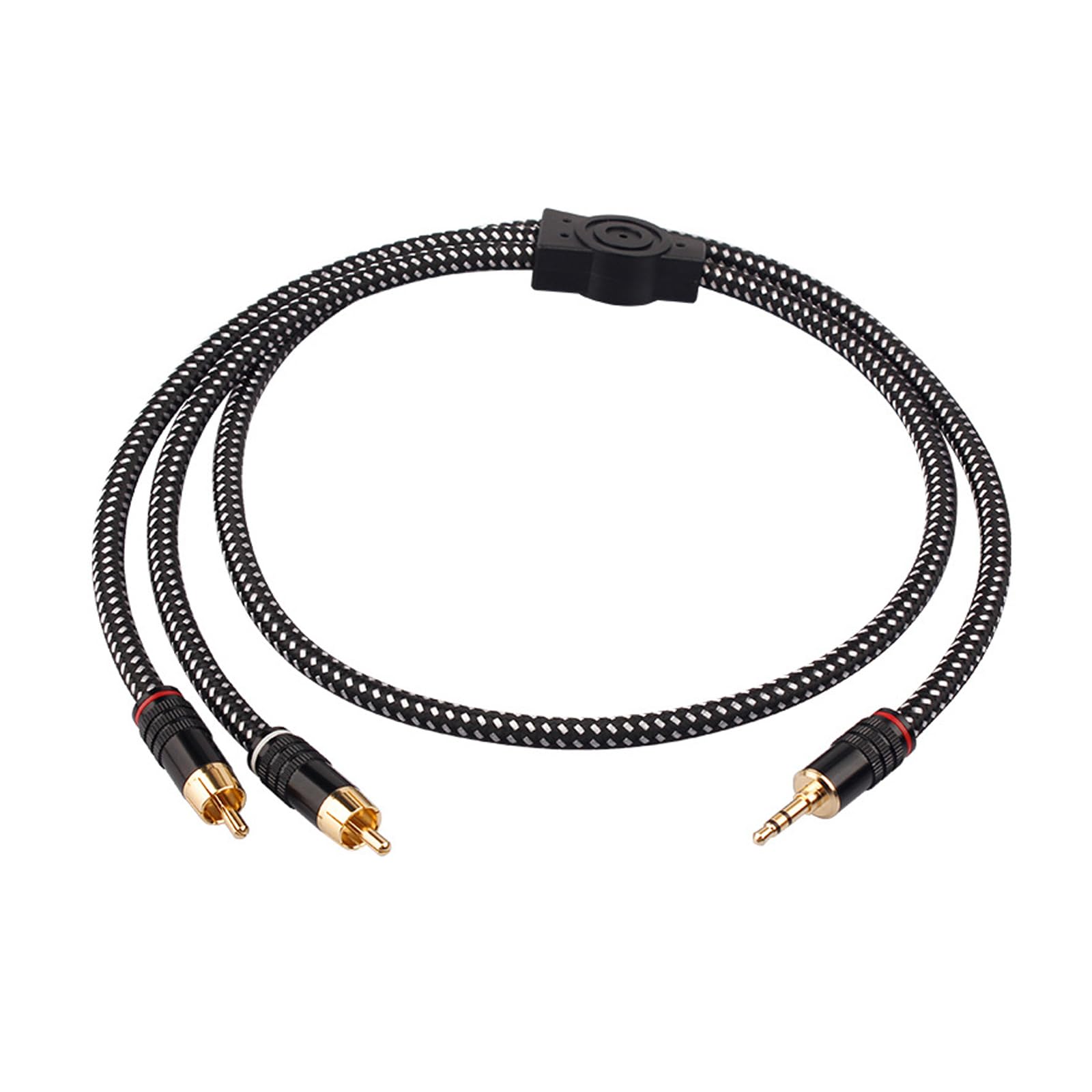 Cable adaptador de 3,5 mm Alksubbm con puerto chapado para sonido de alta fidelidad 7