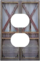 Vista 105 de Farmhouse Coffee Primitive Coffee Bean Kitchen 3 Gang Triple Interruptor de Luz de Palanca Cubierta de Placa de Pared Placa Frontal Eléctrica