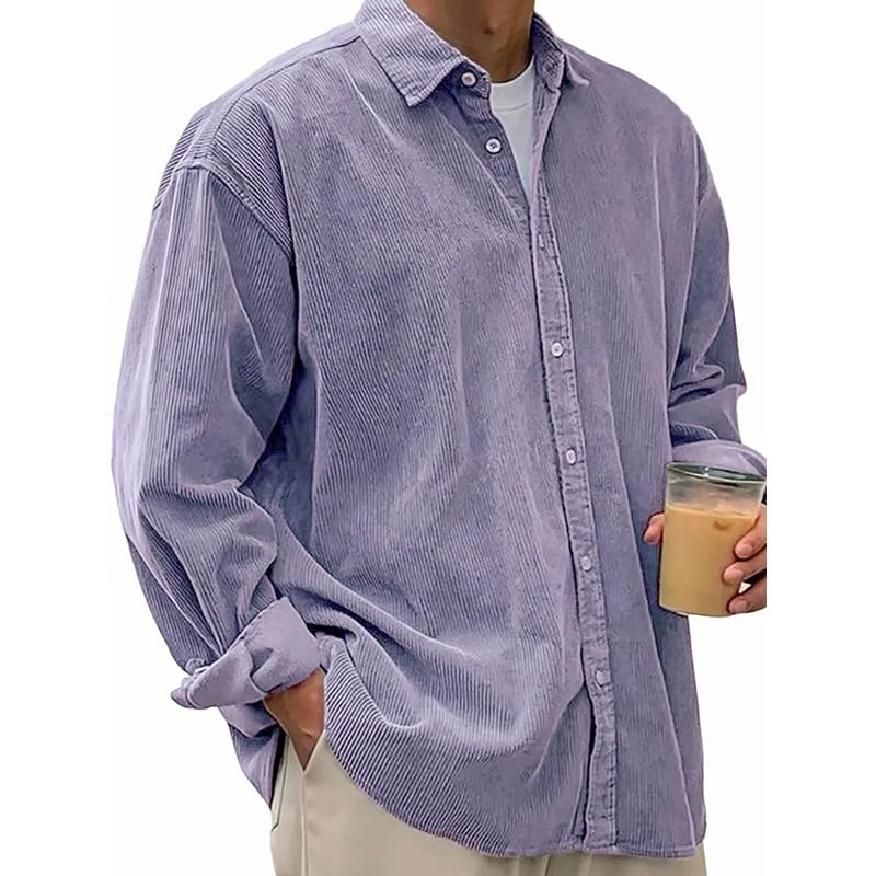 Mokaloha Mens Shirts, Pacificozy Men's Shirts, Breathable Soft Fabric, Long Sleeve for Work Travel and Weekend Wear3
