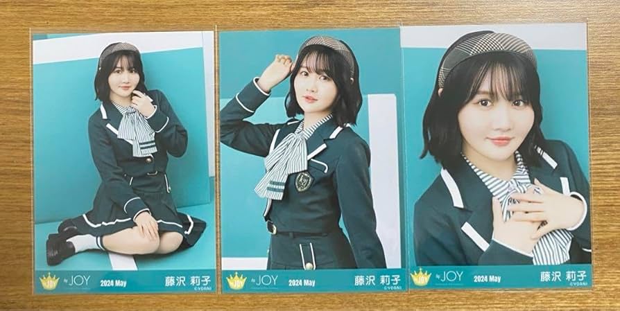 ≒JOY ニアジョイ　直筆生写真コンプ　藤沢莉子　3周年衣装 ニアジョイ 藤沢莉子 生写真 3周年衣装 コンプ セット - メルカリ