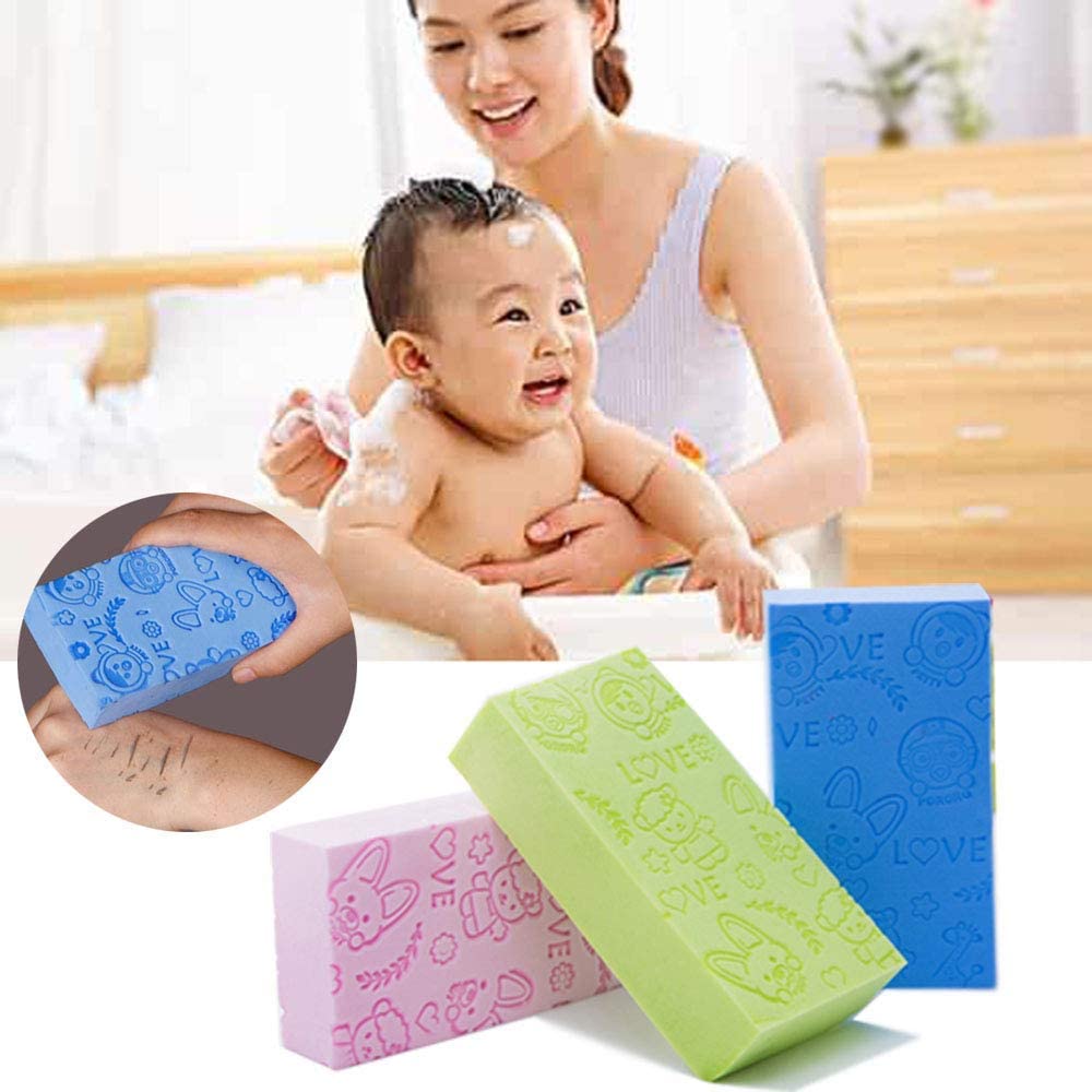 PERPART Exfoliating Sponge | Asian Bath Sponge For Shower | Japanese Spa Cellulite Massager | Dead Skin Remover Sponge For Body | Face Scrubber for Women and Men 2
