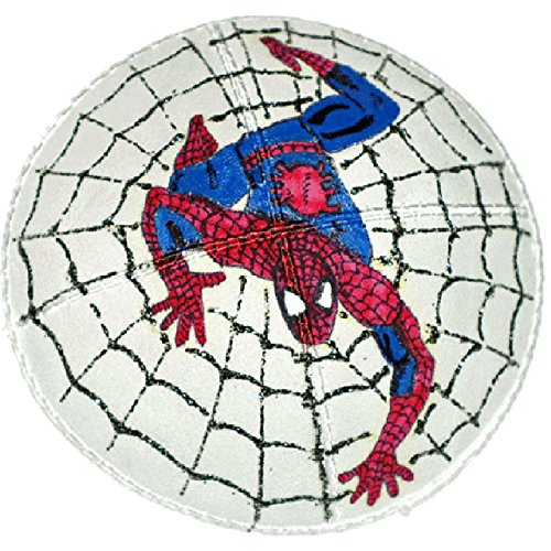 Hand-painted Kippah (Yarmulke) with the Spider Superhero 1