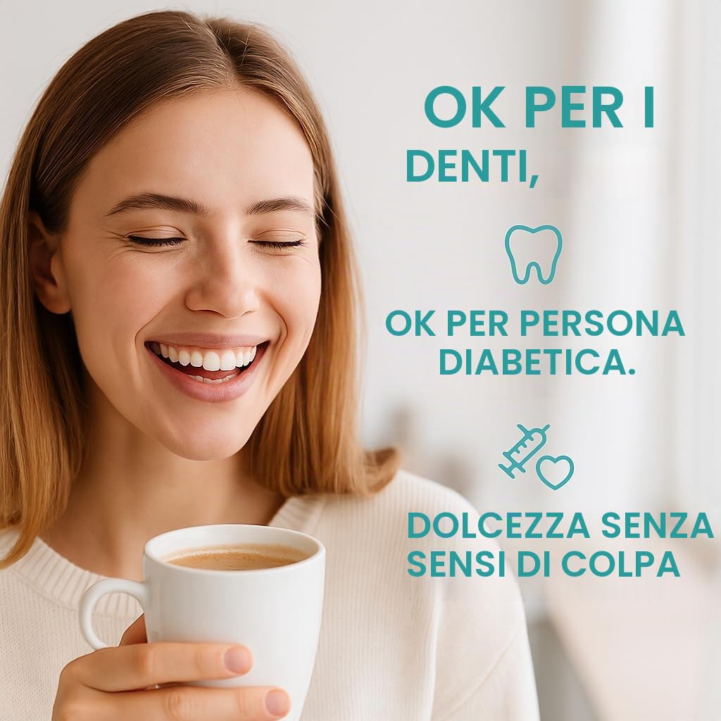 GiDeli Eritrito 5 kg in secchio, Zucchero semolato alimentare, Alternativa vegana e amica dei denti allo zucchero