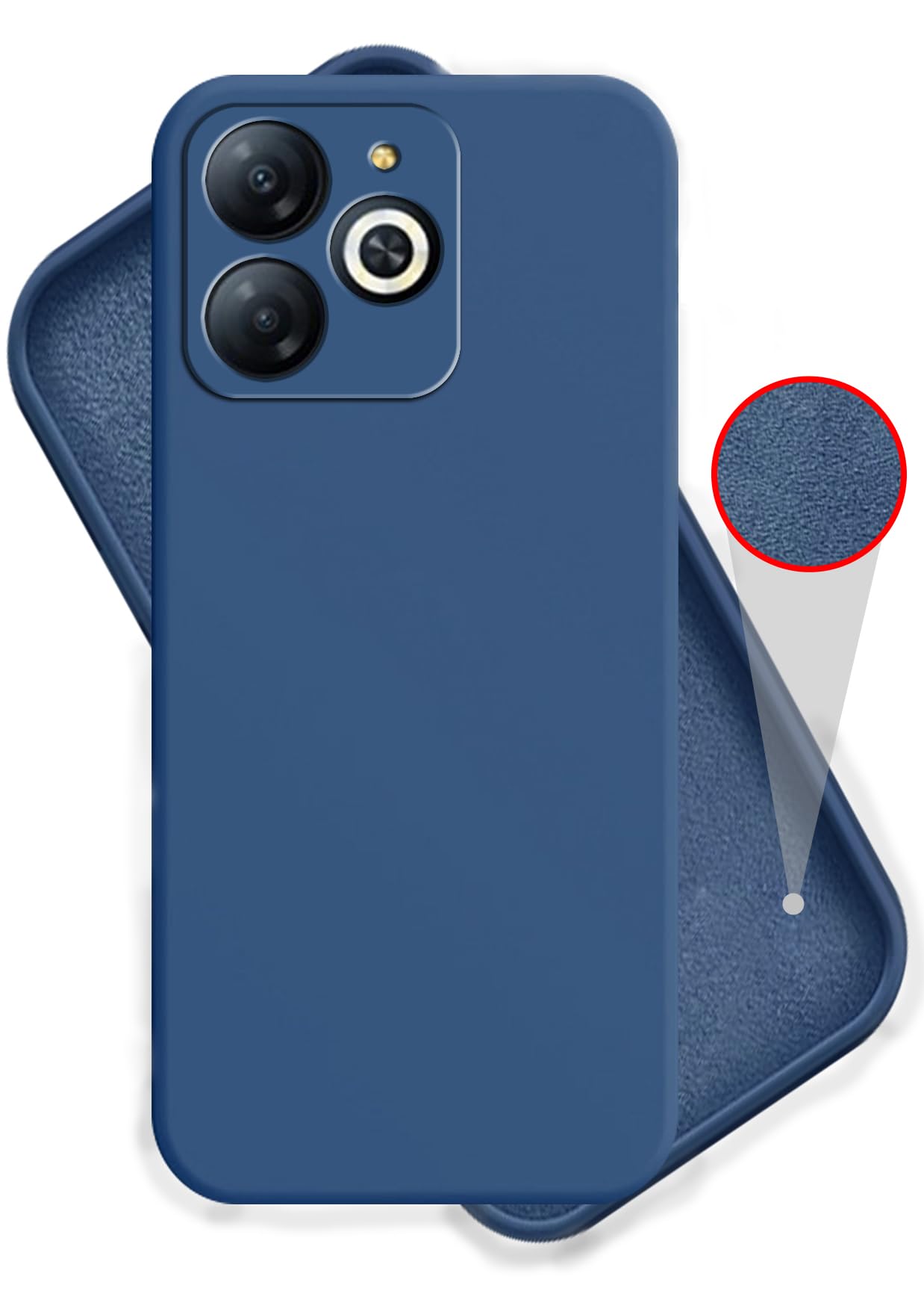Hupshy Infinix Hot 40i Back Cover Camera Protection Cover, Liquid Silicon Case, Shockproof, Slim Phone Case, Soft Microfiber Cloth Lining Inside, Anti-Scratch Back Case for Infinix Hot 40i (Blue) (B0CVS7JS2N) Amazon Price History, Amazon Price Tracker