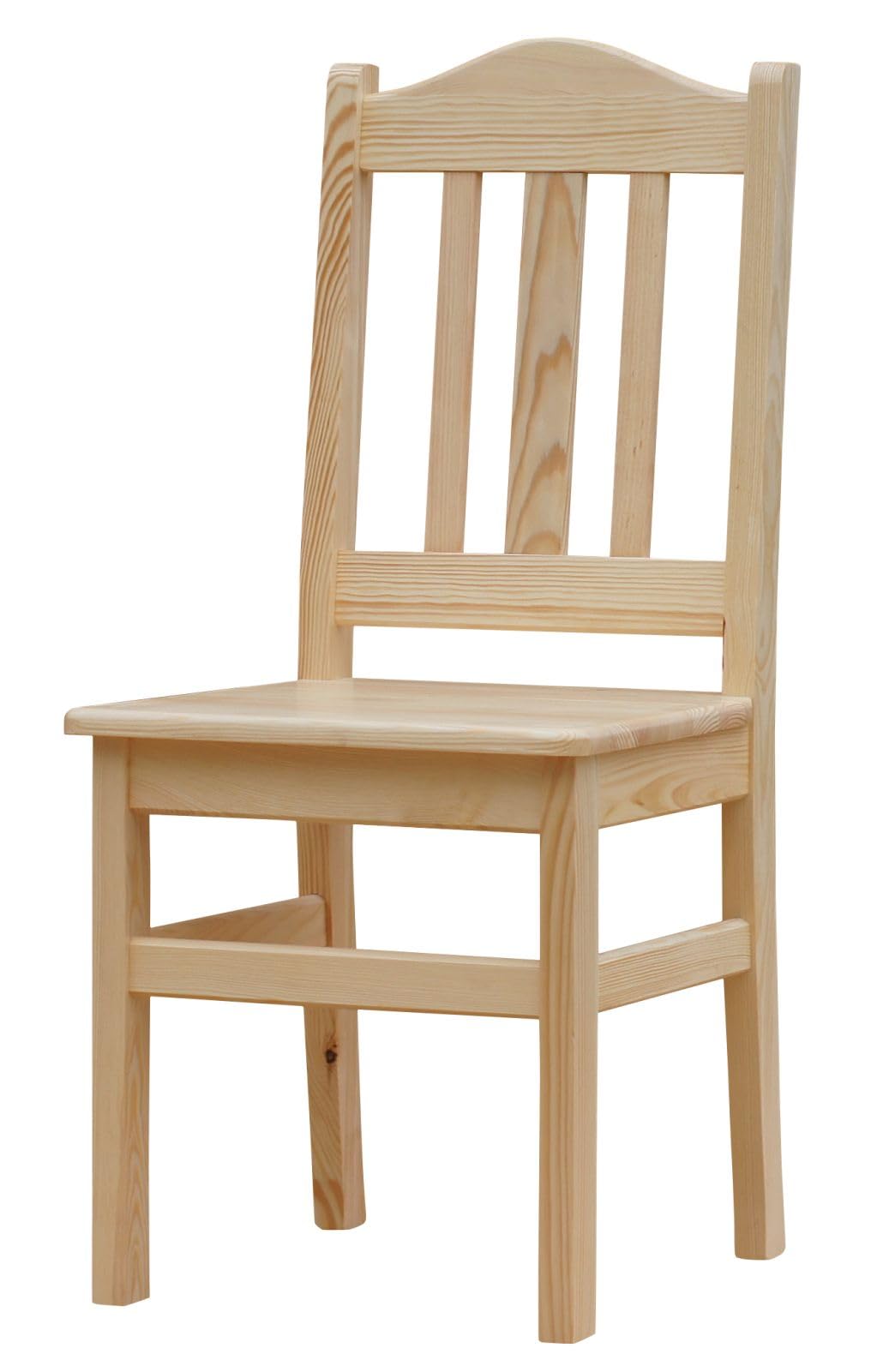 k koma Massiv Kiefer Holzstühle 2er-Set – Esszimmer/Gastronomie – Neu – Stühle aus massivem Holz - Kiefer Lackiert