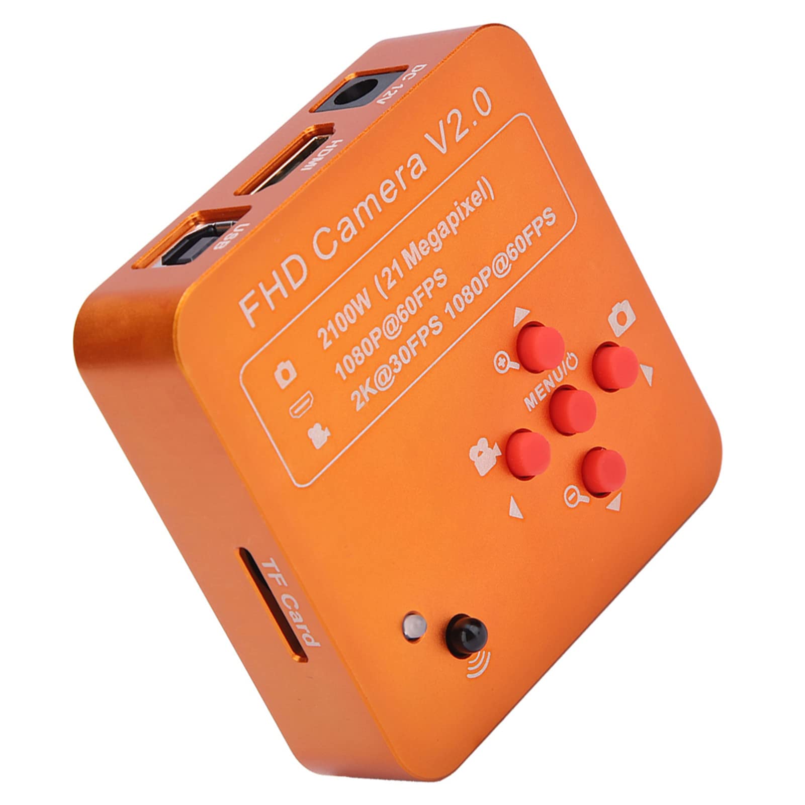 21MP HDMI USB C-Mount Industrie Mikroskop Kamera Set 2K 1080P HD Videokamera kp-2100 EU-Stecker 220V 1.335um x 1.335um