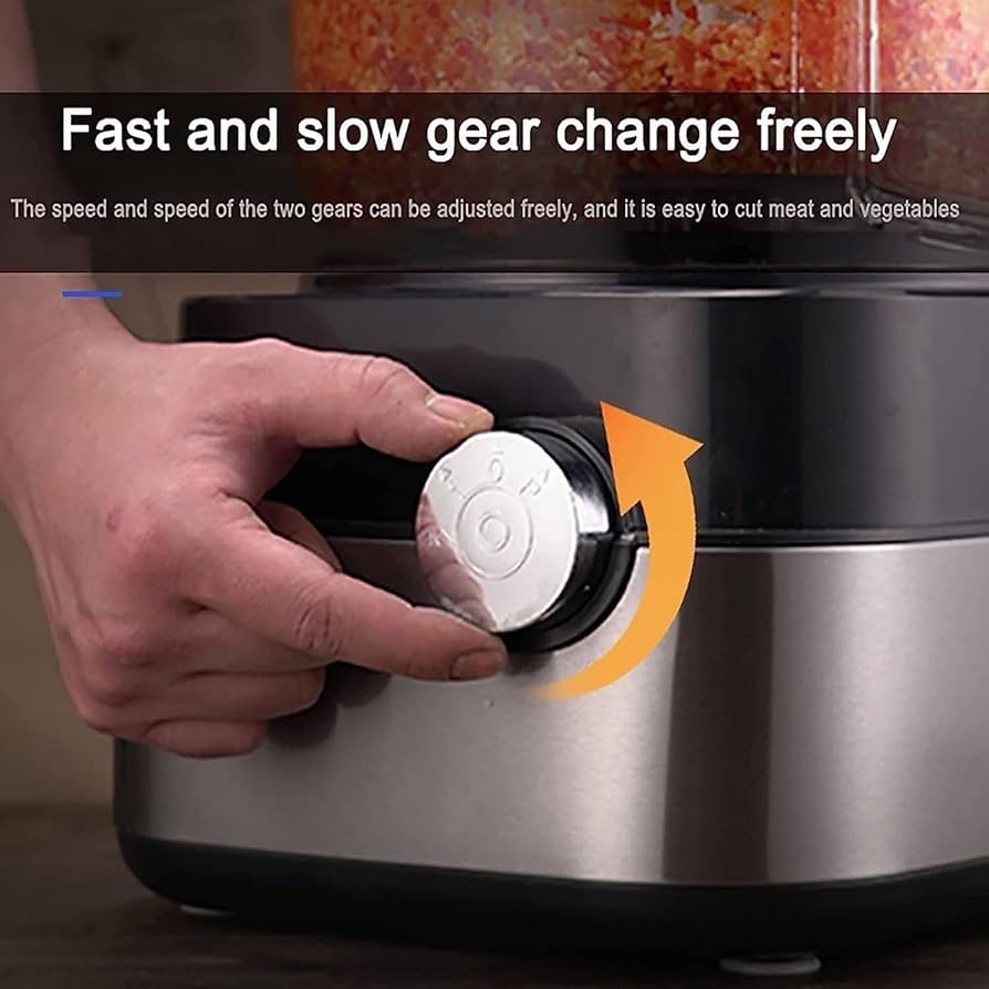 Amazon | 電動野菜フルーツダイサー、600W業務用フード