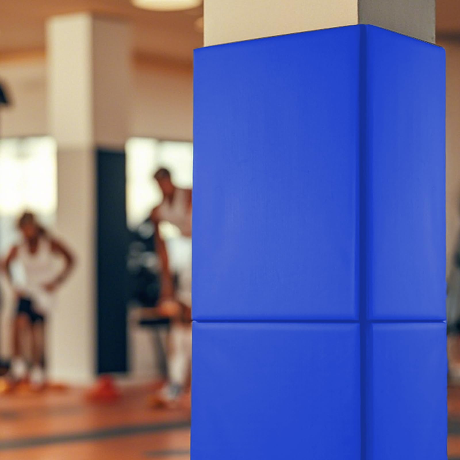 VEVOR Acolchado de Pared para Gimnasio, Resistente al Desgarro, Alta Densidad, para Pared de Cancha de Baloncesto, Duradera e Impermeable para Gimnasio, Garaje, Sótano, 1800 x 600 x 50 mm, Azul