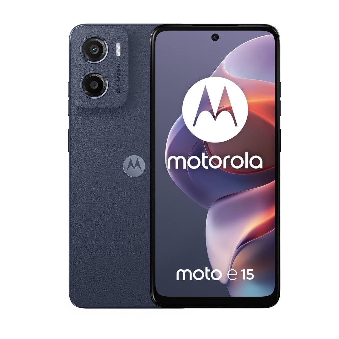 Smartphone Motorola Moto E15 6,67 Double SIM 64 Go Bleu denim