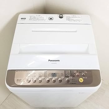 Amazon.co.jp: パナソニック 6.0kg 全自動洗濯機 ブラウンPanasonic NA