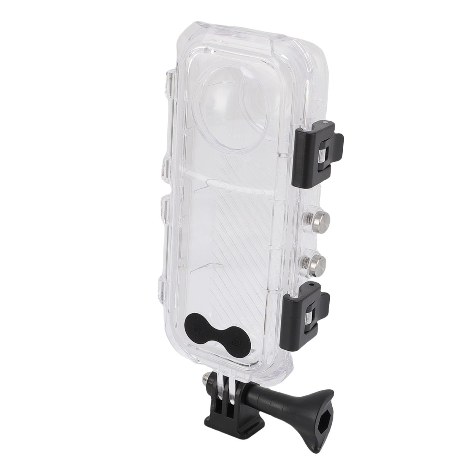 Emoshayoga Custodia per Fotocamera Resistente All'acqua Custodia Protettiva Trasparente Durevole per X4 Fotografia Subacquea Profondità 60M Vetro per PC