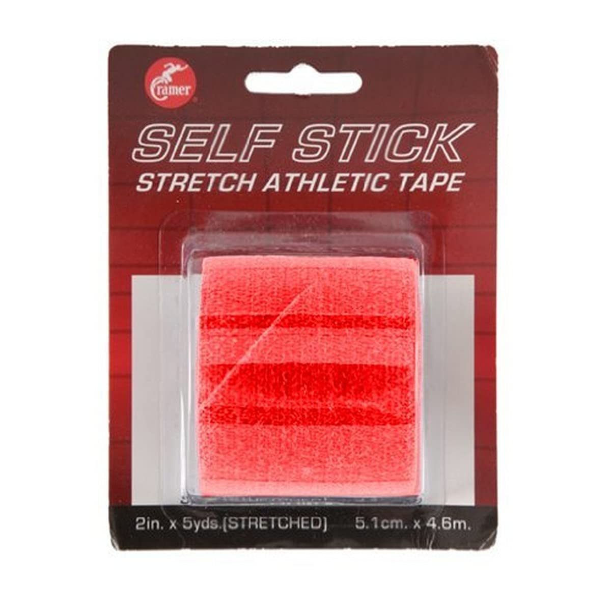 Cramer Team Color Tape, Red, 2