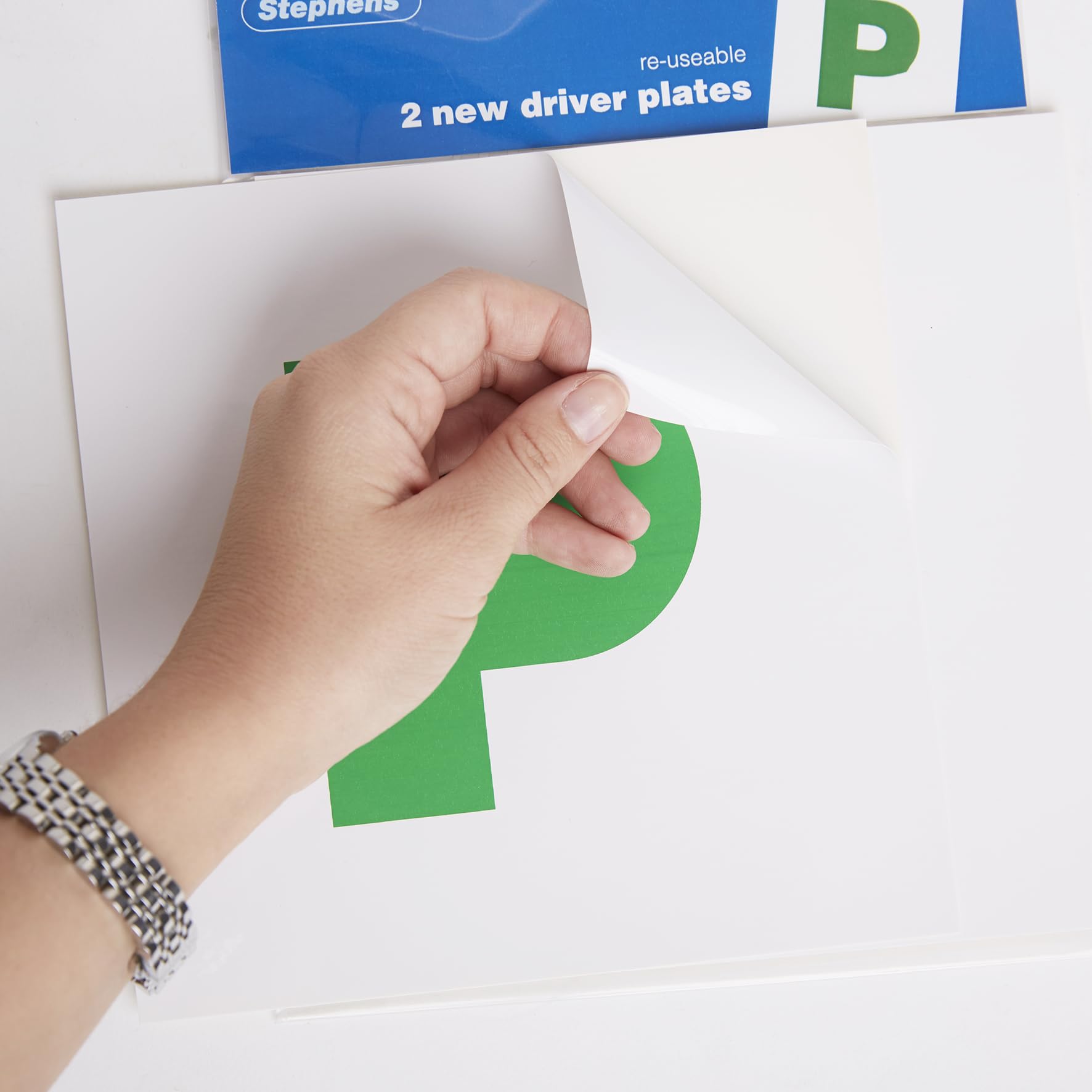 Amazon.com: Stephens Provisional P Plates Stickers Green Pack of 2 