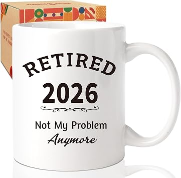 Retirement Gifts for Women Men, Happy Retirement Mug, Best retirement Gifts for Boss, Coworkers Men/Women, Nurse, Family & Friends, Farewell Gift Idea, Inspirational retirements gift -6