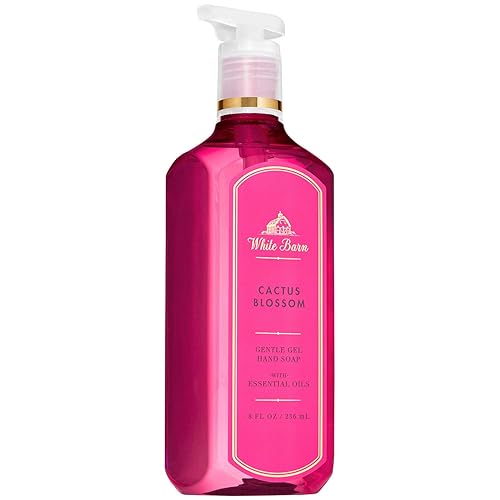 Bath and Body Works CACTUS BLOSSOM - Jabón de manos en gel suave, 8 onzas líquidas