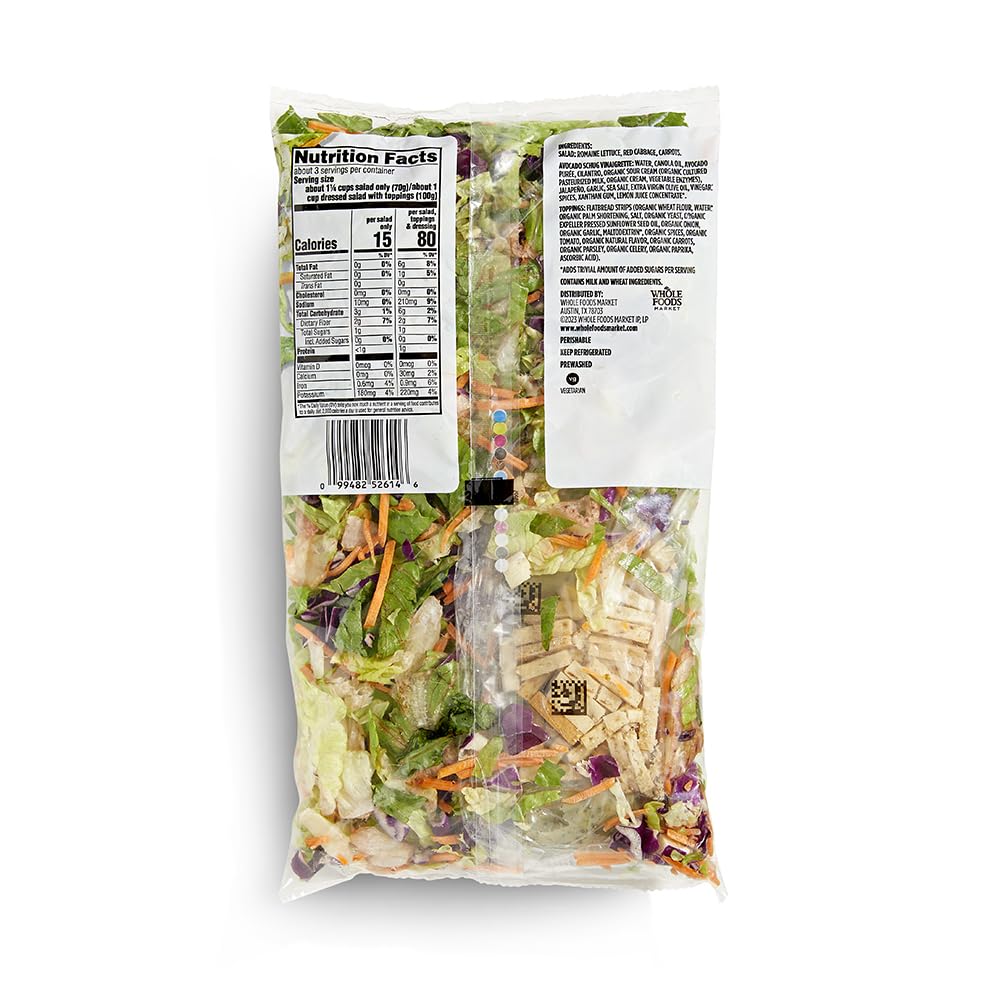 Amazon.com: 365 by Whole Foods Market Spicy Green Goddess Chopped Salad Kit, 10 OZ : Grocery & Gourmet Food Amazon.com: 365 by Whole Foods Market Spicy Green Goddess Chopped Salad Kit, 10 OZ : Grocery & Gourmet Food