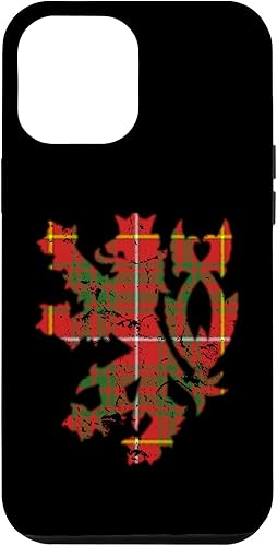 Funda para iPhone 13 Pro Max Clan Bruce Tartan Scottish Family Name Scotland Pride
