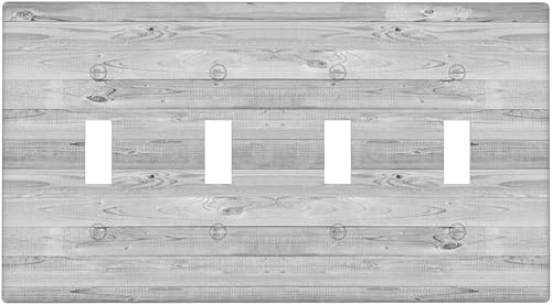 Miniatura 53 de Cubiertas Decorativas para Interruptor de Luz de Palanca Triple Retro Rojo Pulpo Monstruo Ola Marina Azul de 3 Segmentos Cubiertas de Placa de Pared