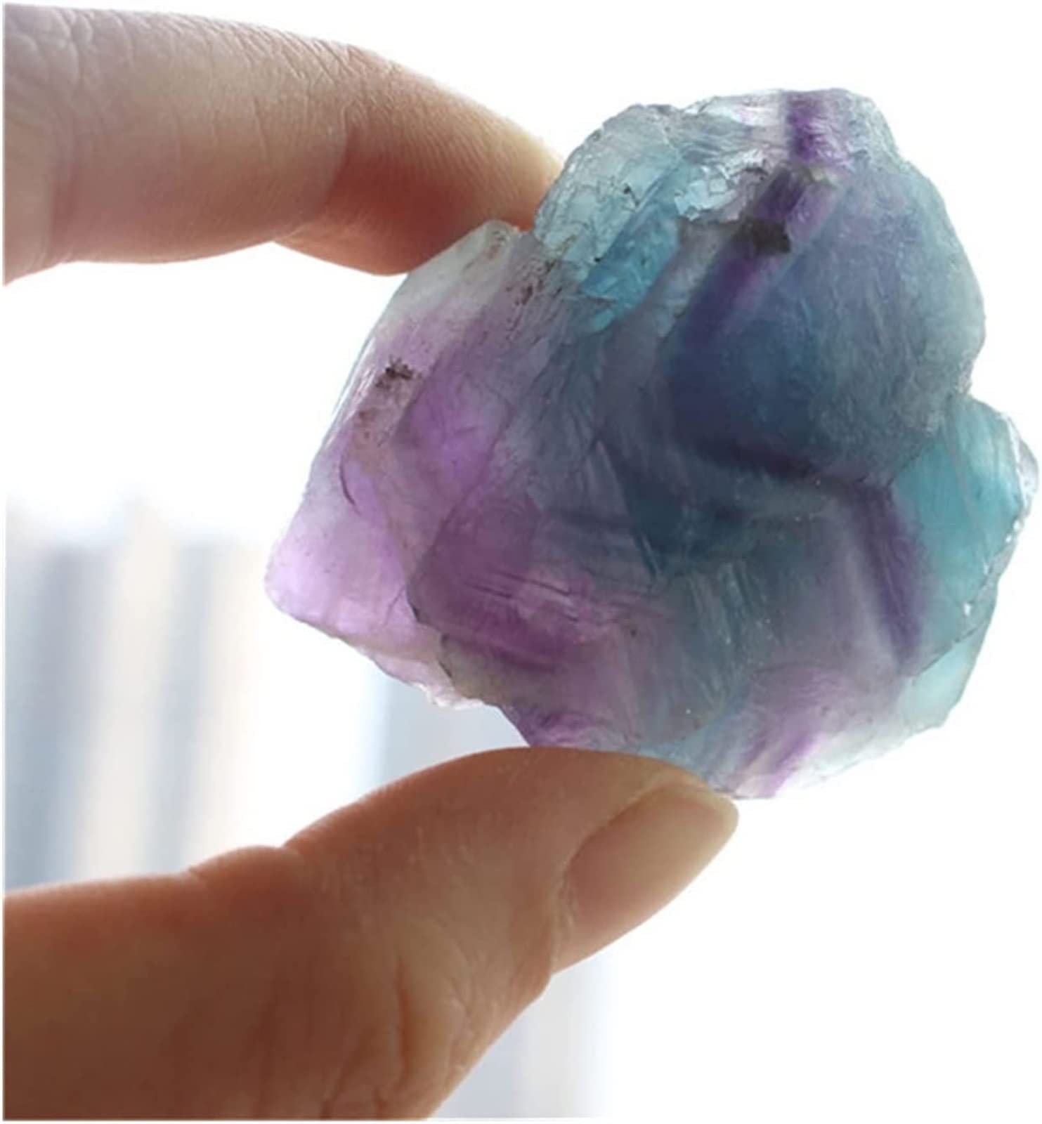 Home Kolekcje Minerały Kamienie Kryształy Szorstki Minerały Kamienie szlachetne Naturalna tęcza Fluoryt Surowe Kamienie do Dekoracji Domu Kryształowe Kamienie Dekoracja