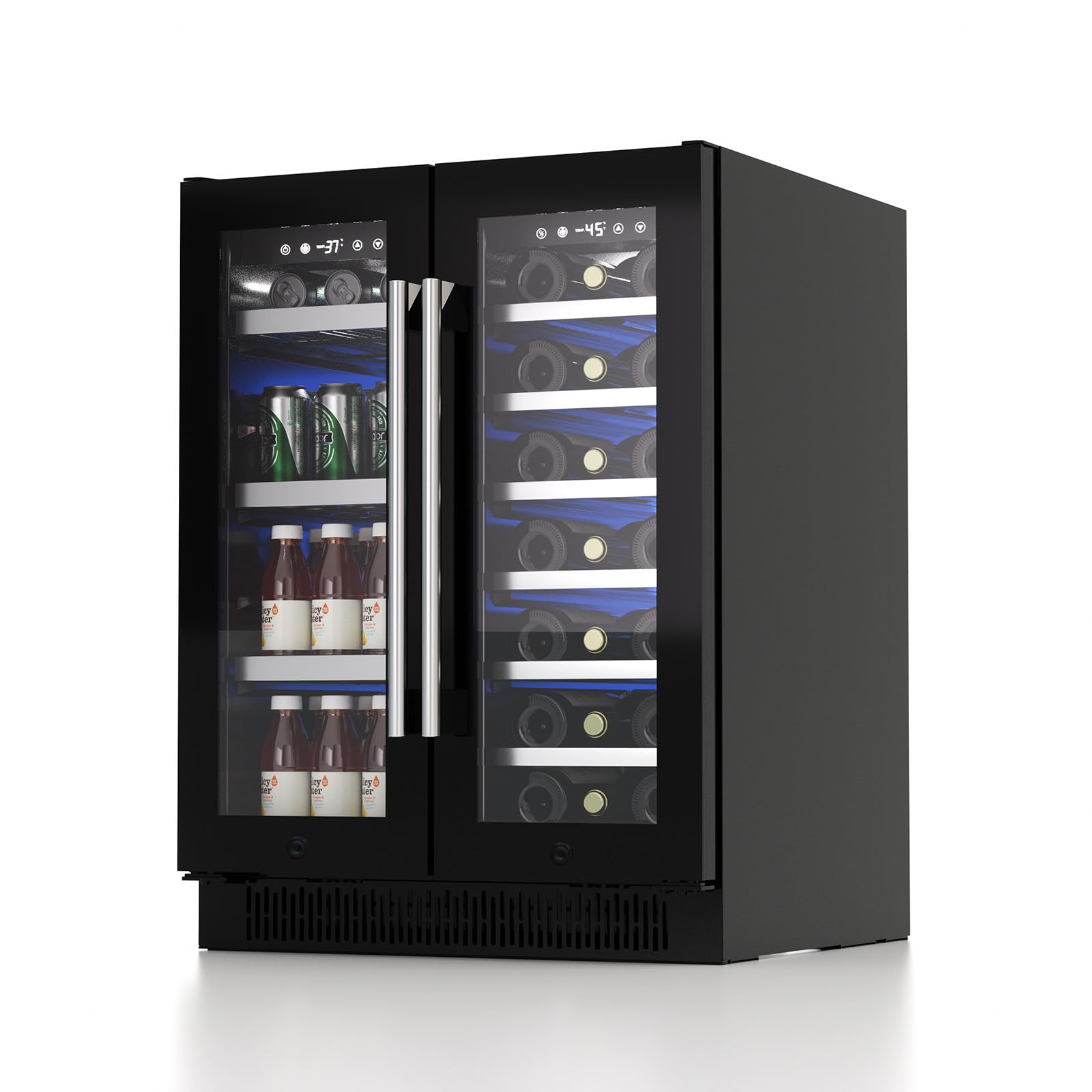 Akicon OH-116A2EQ-BB- 5.1 cu ft Beverage Cooler Black
