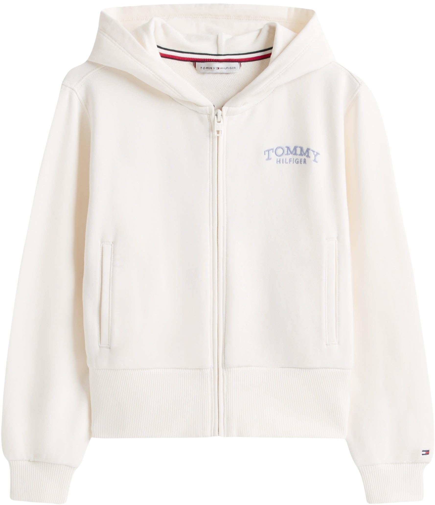 Tommy Hilfiger Sudadera con Capucha y Cremallera para Niñas