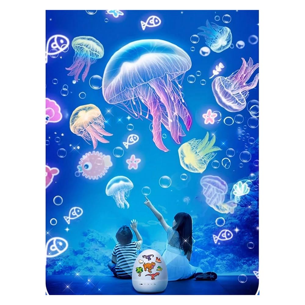 Proyector de Estrellas con Luz de Dinosaurio para Niños, Luz USB para Bebés, Regalo