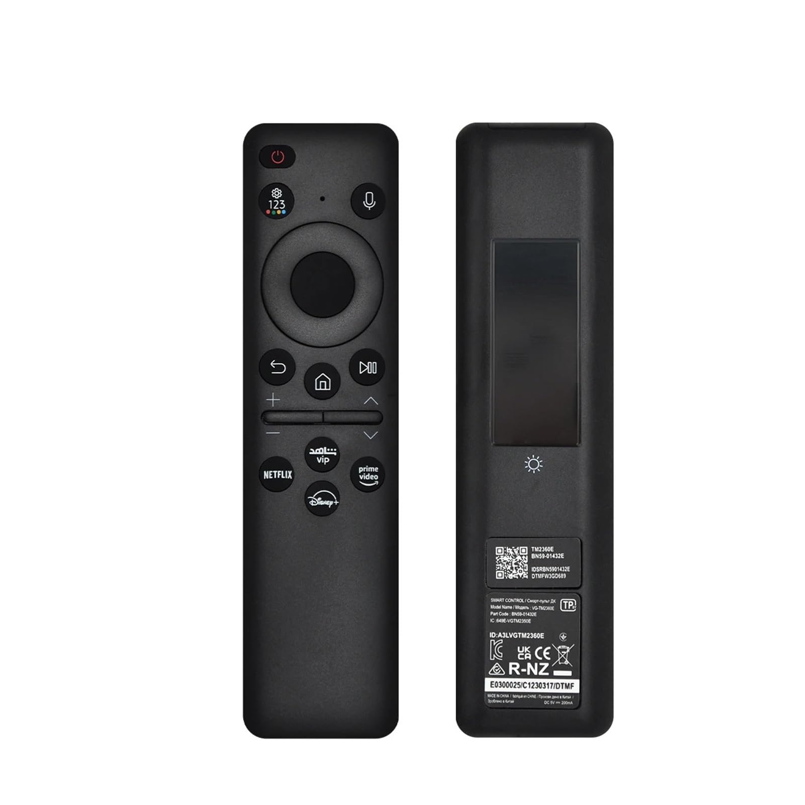 1 szt. BN59-01432E Zamienny pilot słoneczny do telewizora kompatybilny z serią Neo QLED 8K 4K(BN59-01432E Solar)