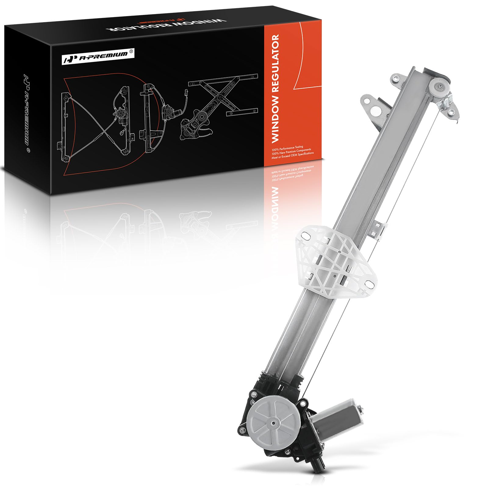 Photo 1 of A-Premium Electric Power Window Regulator with Motor (2 Pins) Compatible