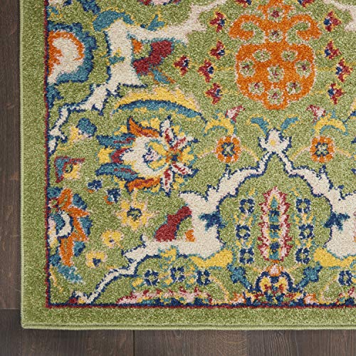 Tapete decorativo Nourison Sage Ivory 5'3" x 7'3" miniatura 6