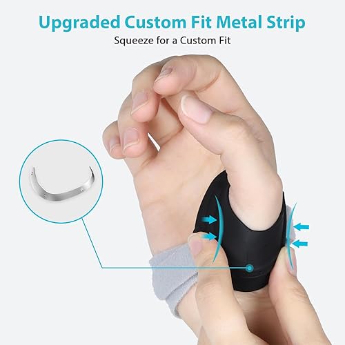 Miniatura 2 de KD Thumb Brace Elite CMC - Soporte para el pulgar para la osteoartritis y el alivio del dolor de la artritis, se adapta perfectamente al pulgar para