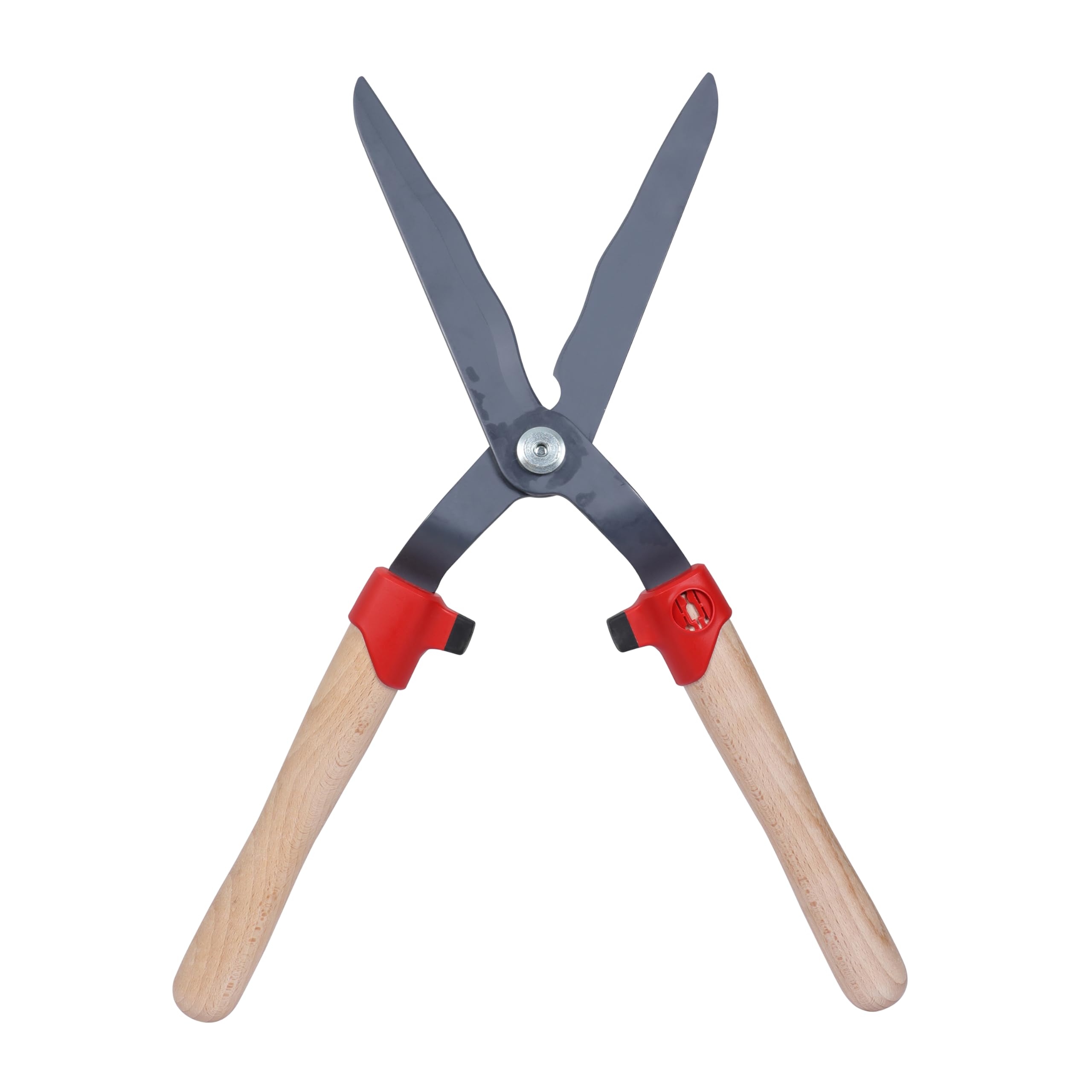 WOLF-Garten | Heckenschere HS-WW mit Wellenschliff und Holzgriff; 73AHA007650, Rot