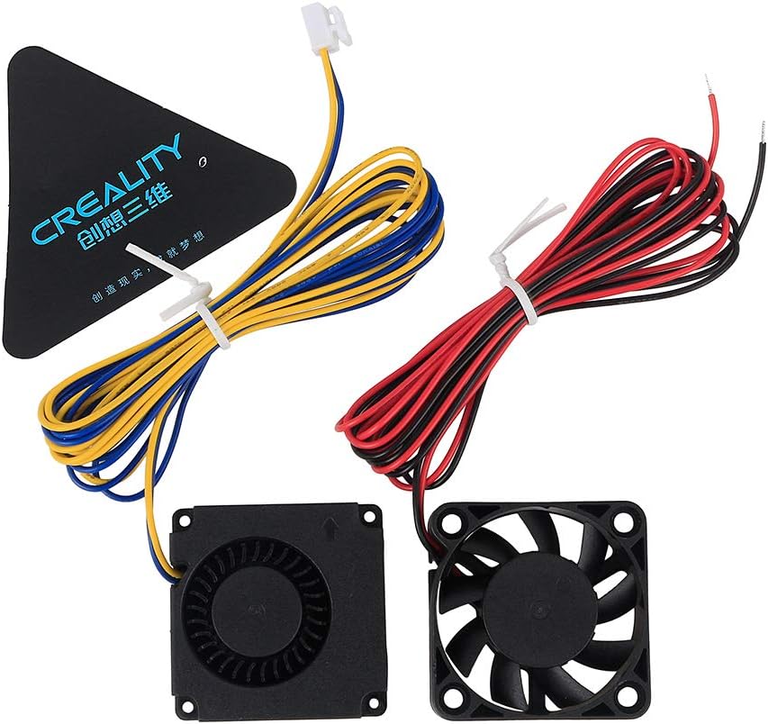 ENOMAKERCreality Original Ender 3 V2 4010 Nozzle Axial Cooling Fan and Blower Cooling Fan for Ender 3 V2 3D Printer, 1.57 Inches, DC 24V 0.1A, 2.4 Watts, 3D Printer Accessory