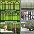 Decorative Garden Fence, 10 Panels No Dig Fence, 32 in(H) x 24.16 ft(L) Animal Barrier for Dogs Rabbits, Rustproof Metal Arched Decorative Garden Fences for Flower Bed, Outdoor, Yard, Patio