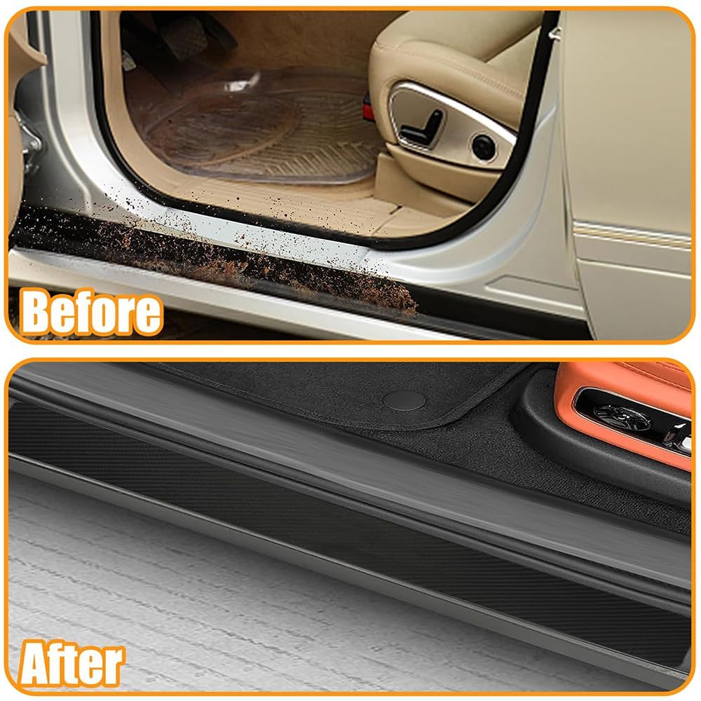 4stuks Auto Rvs Instaplijsten Kick Platen Voor Hyundai Kona SX2 2024 2025, Auto Styling Accessoires Sticker Trim Bescherming Accessoires
