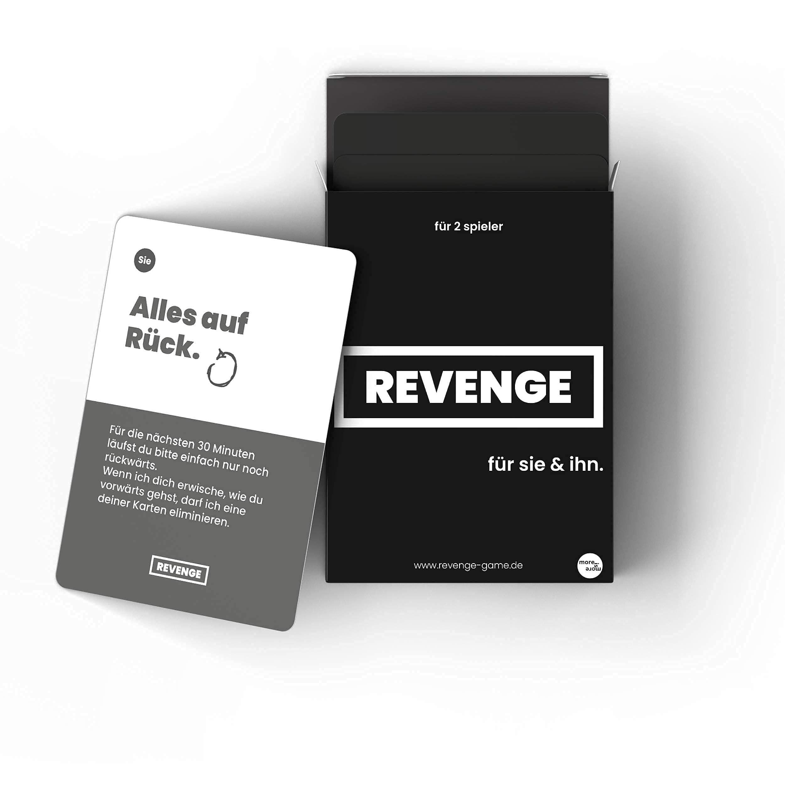 Revenge - das Kartenspiel für Paare - das Kartenspiel, um den Alltag auf EIN neues Level zu bringen - Kartenspiel - Witziges Spiel