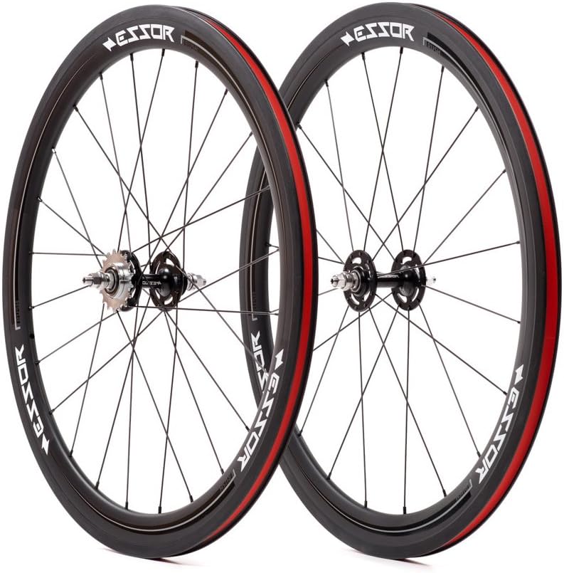 Carbon Clincher Track Wheel Set, Front + Rear, 50mm Neo Rush