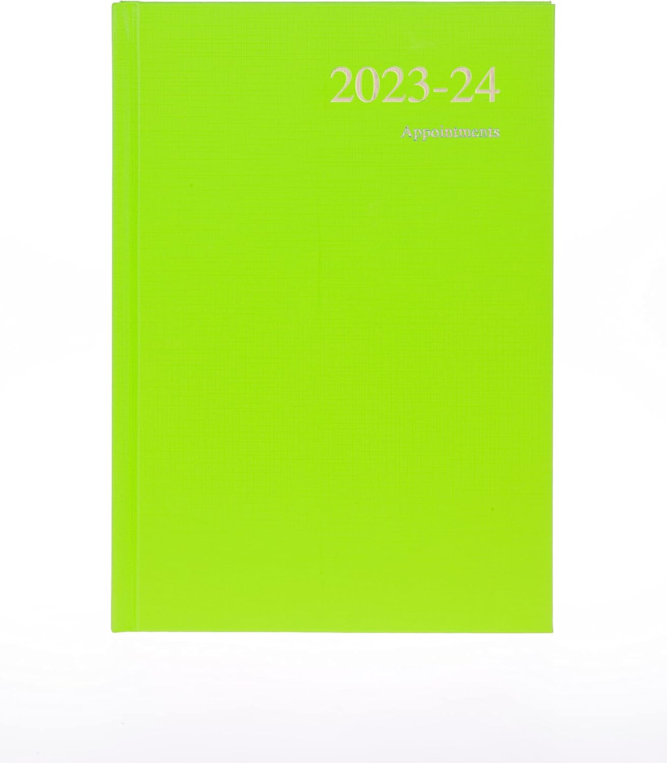 Collins Essentials Academic 2023-24 A5 Week to View Mid Year Diary Planner (Appointments) School, College or University Term Journal - July 2023 to July 2024 - Lime - ESSA53M.64-2324