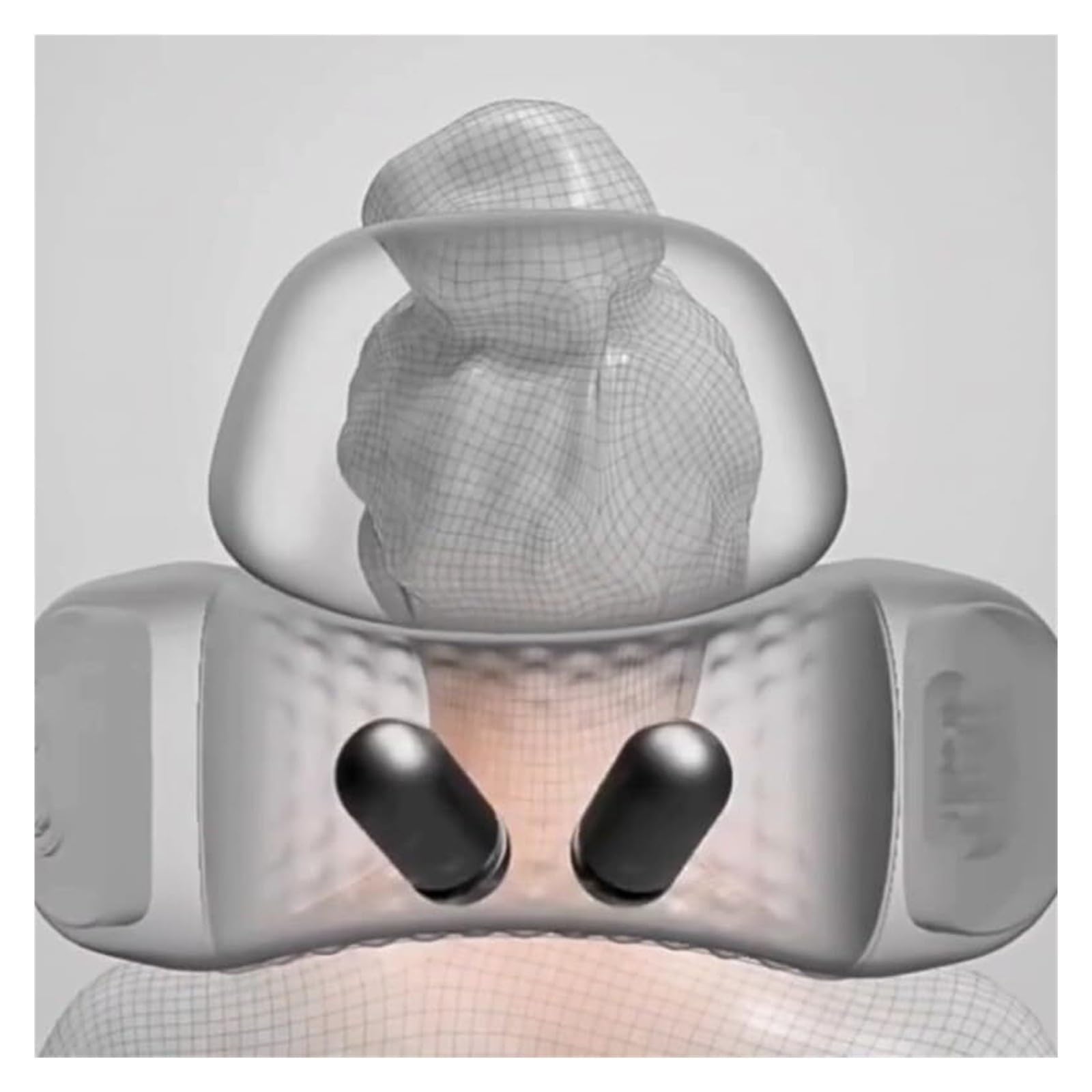 Cuscini for massaggio cervicale riscaldati 3 in 1 con calore