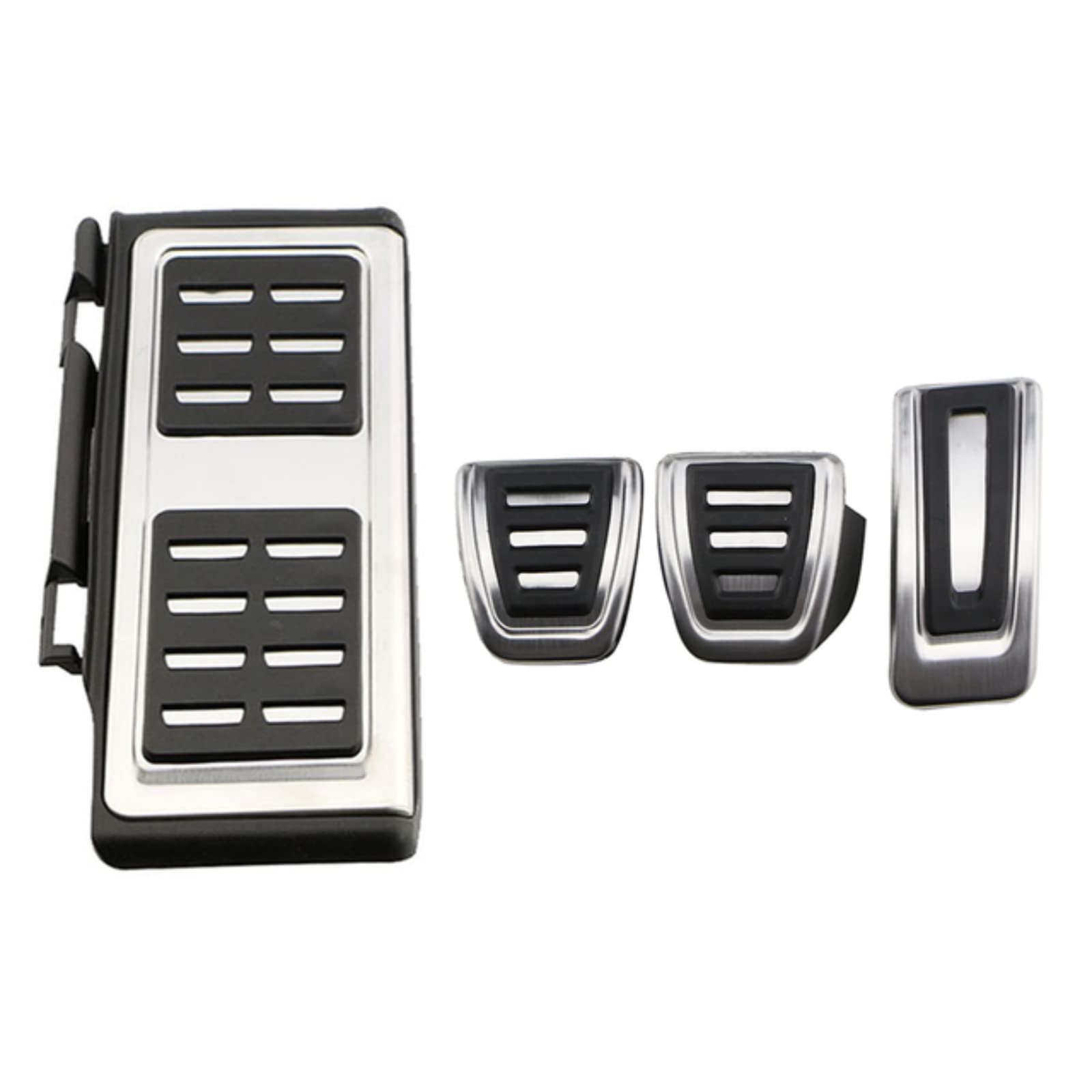 For Volkswagen Golf 7 GTI MK7,For Skoda,For Octavia A7 Car Foot Fuel Pedal Brake Clutch Pedals Cover Parts Accessories(AT Without Rest)