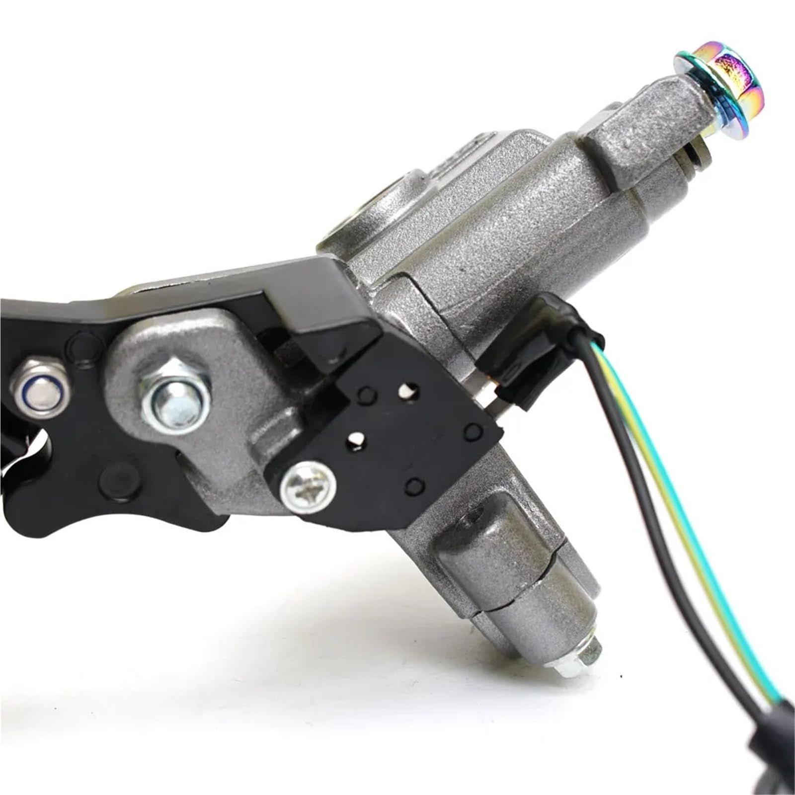 Compatible con Honda, Compatible con el kit Yamaha | Juego de bomba de embrague + bomba de freno de 22 mm.(Black Set)