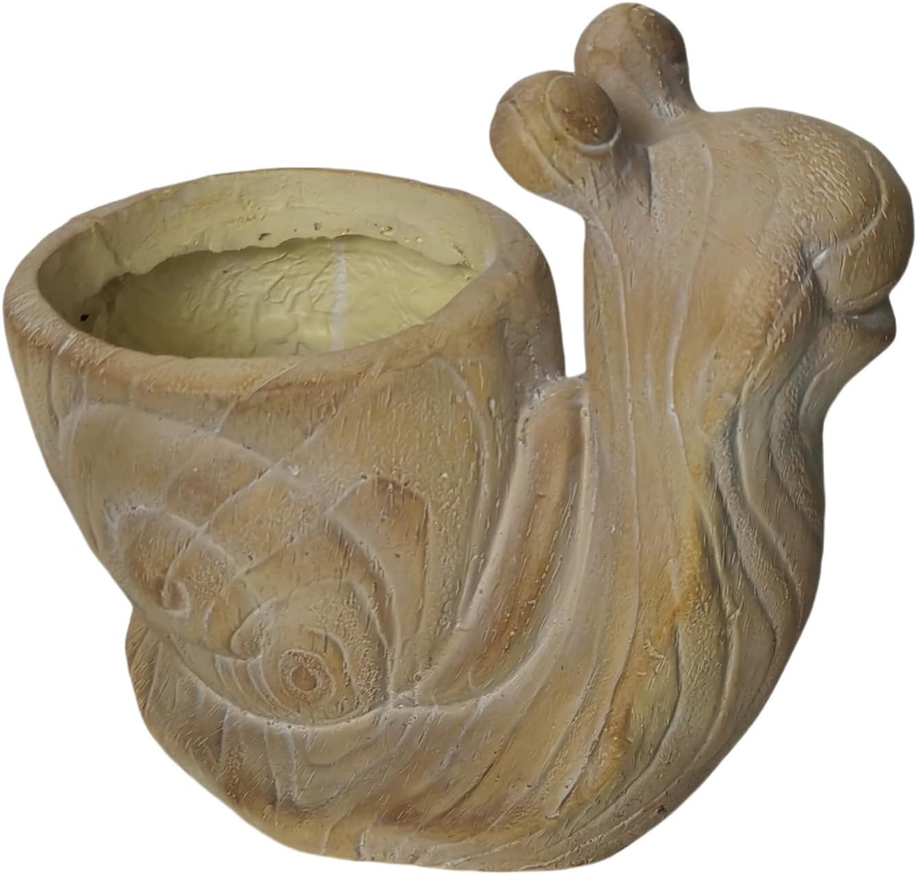 Red Carpet Studios Birdbath Woodland Whimsy Leaf Bird Bath – 15.5" x 13.5", Lightweight Hand-Carved Look Outdoor Accent