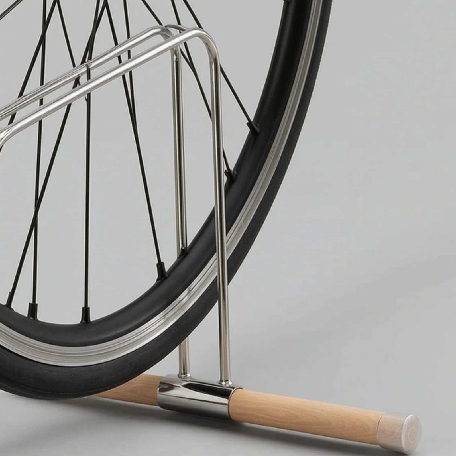 fahrradständer mit fuß freistehend fahrradaufsteller bodenschonend fahrradparkständer für fahrradbesitzer